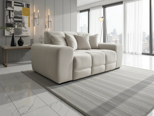 Loofie 2 Seater Sofa – Stylish Beige Comfort Seating
