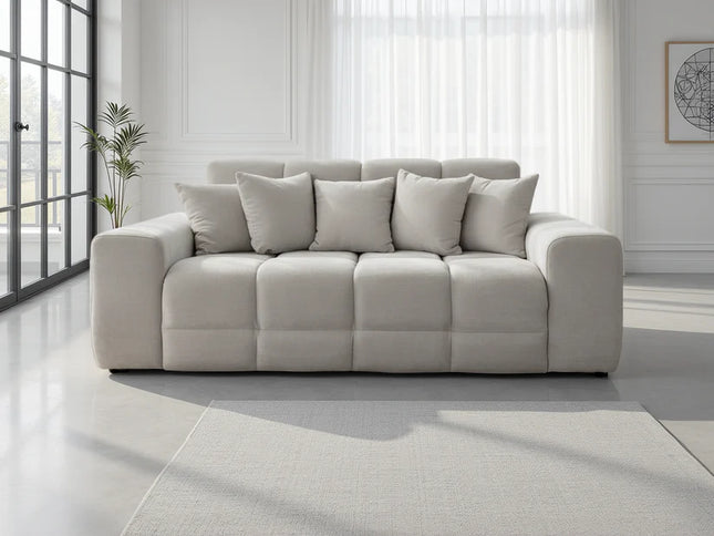 Loofie 3 Seater Sofa – Stylish Beige Comfort Seating