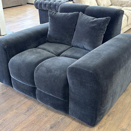 Loofie 1 Seater Armchair Sofa – Stylish Black Comfort Seating