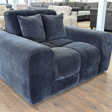 Loofie 1 Seater Armchair Sofa – Stylish Black Comfort Seating