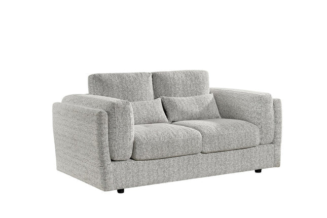 Knix 2 Seater Sofa – Stylish Grey Comfort Seating
