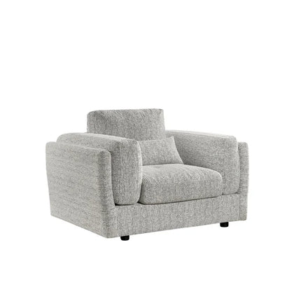 Knix 1 Seater Sofa Armchair – Stylish Grey Comfort Seating