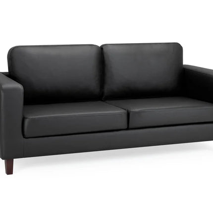Knolo Black 3 Seater Sofa | Modern Compact Design