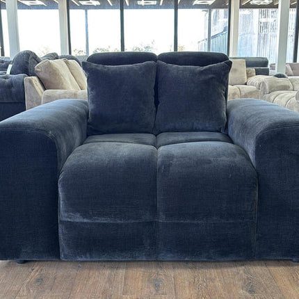 Loofie 1 Seater Armchair Sofa – Stylish Black Comfort Seating