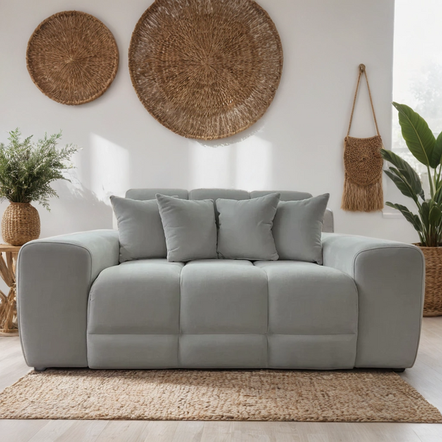 Loofie 2 Seater Sofa – Stylish Beige Comfort Seating