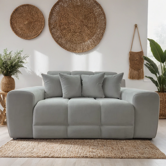 Loofie 2 Seater Sofa – Stylish Beige Comfort Seating