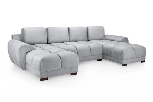 Osla Sofa Grey U Shape Corner – Stylish Grey Comfort Seating