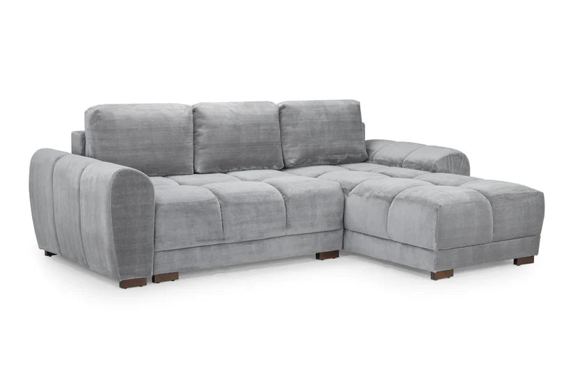 Osla Sofa L Shape Corner – Stylish Grey Comfort Seating