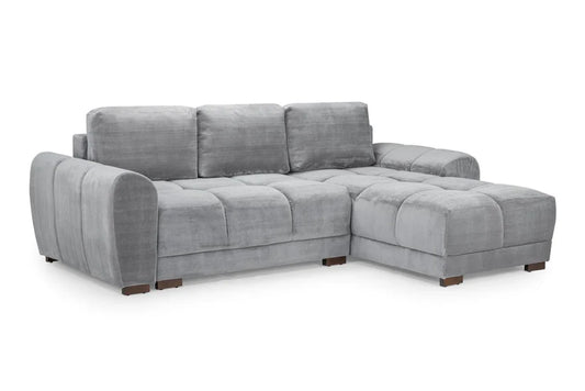 Osla Sofa L Shape Corner – Stylish Grey Comfort Seating