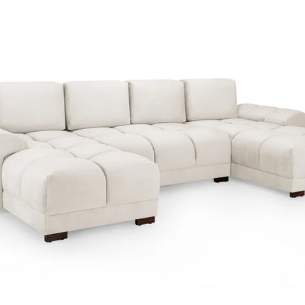 Osla Sofa Cream U Shape Corner – Stylish Cream Comfort Seating