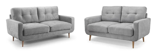 Vera 3 + 2 Seater Sofa Set – Stylish Grey Comfort Seating