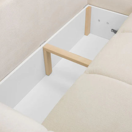 Osla Sofa L Shape Corner Sofa Bed – Stylish Cream Comfort Seating
