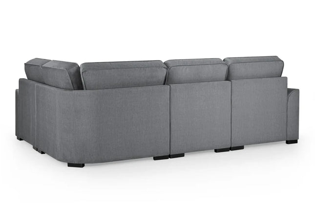 Ease Sofa L Shape Corner – Stylish Grey Comfort Seating