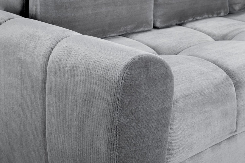 Osla Sofa L Shape Corner – Stylish Grey Comfort Seating