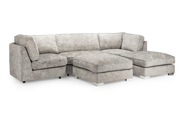 Diavlor Sofa U Shape Corner – Stylish Truffle Comfort Seating