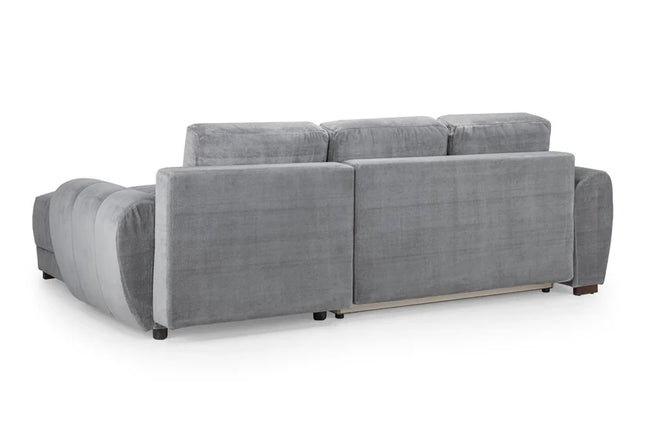 Osla Sofa Bed L Shape Corner – Stylish Grey Comfort Seating