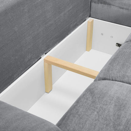 Osla Sofa Bed L Shape Corner – Stylish Grey Comfort Seating