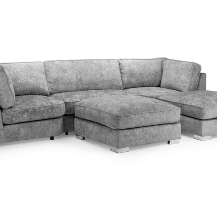 Diavlor Sofa U Shape Corner – Stylish Grey Comfort Seating