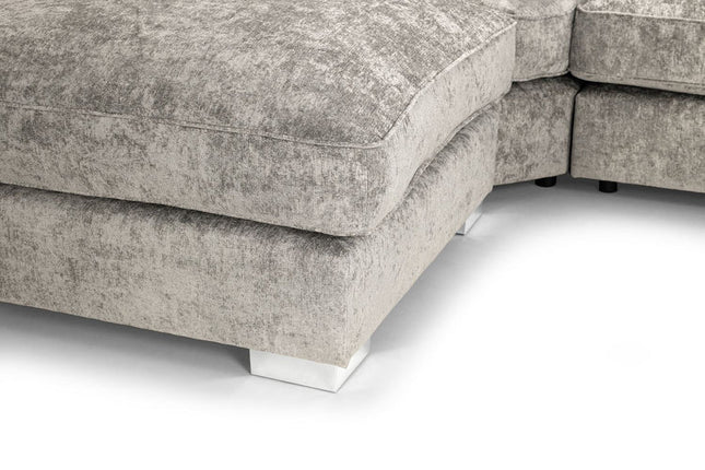 Diavlor Sofa U Shape Corner – Stylish Truffle Comfort Seating