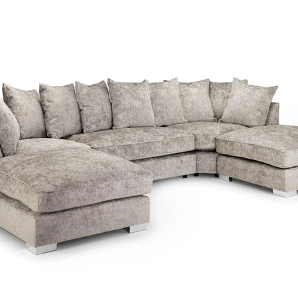 Diavlor Sofa U Shape Corner – Stylish Scatter Truffle Comfort Seating