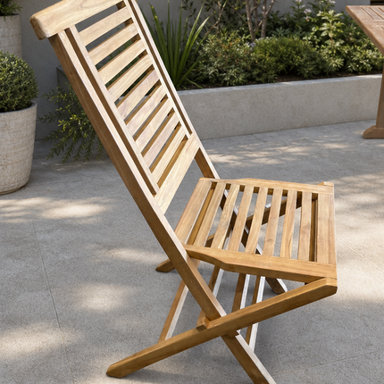 Harbour Teak Folding Chair