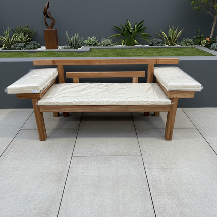 Luxury Teak Bench 3 Seater Garden