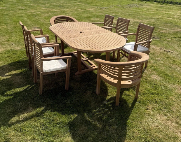 <h4>Teak Extending Tables</h4>